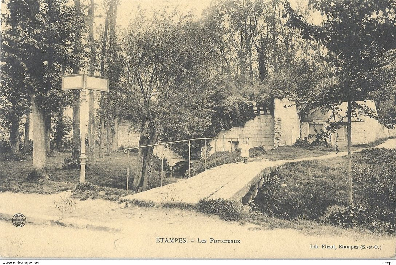 CPA Etampes Les Poriéreaux