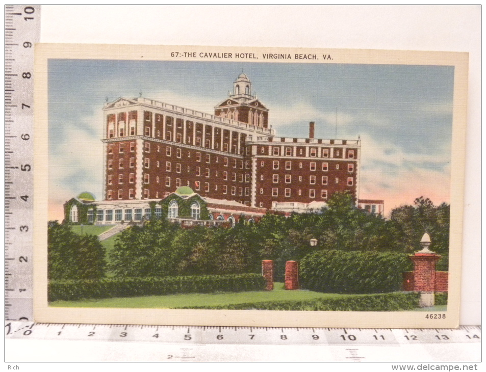 CPA ETATS UNIS - The Cavalier Hotel - Virginia Beach