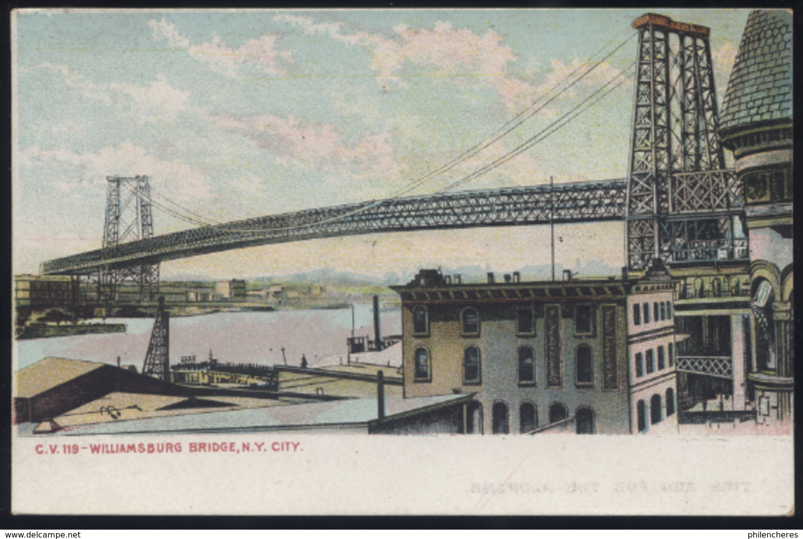 CPA - (Etats-Unis) Williamsburg Bridge, N. Y. City