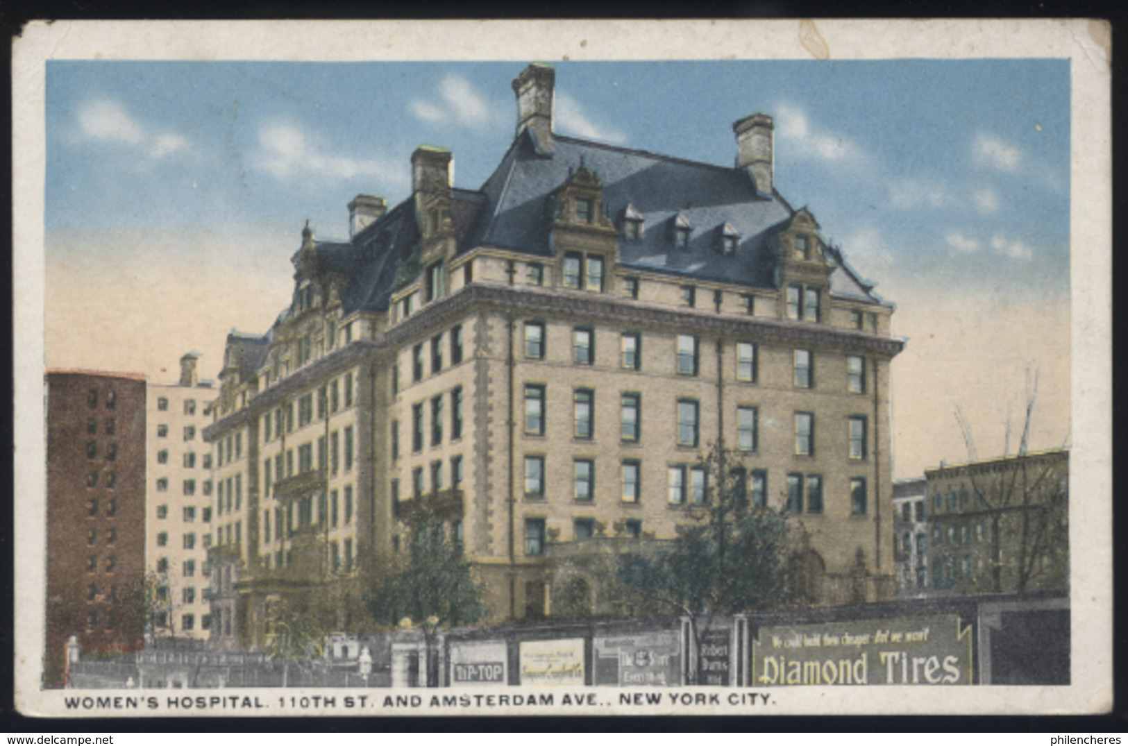 CPA - (Etats-Unis) Women's Hospital 110th St and Amsterdam Ave, New York City