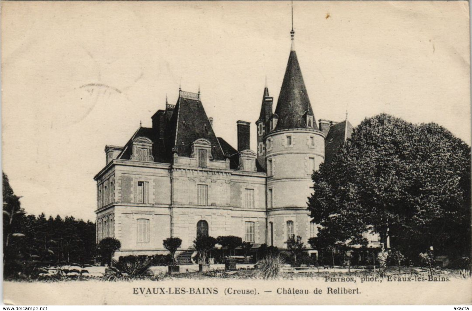 CPA Evaux les Bains Chateau de Relibert FRANCE (1050331)