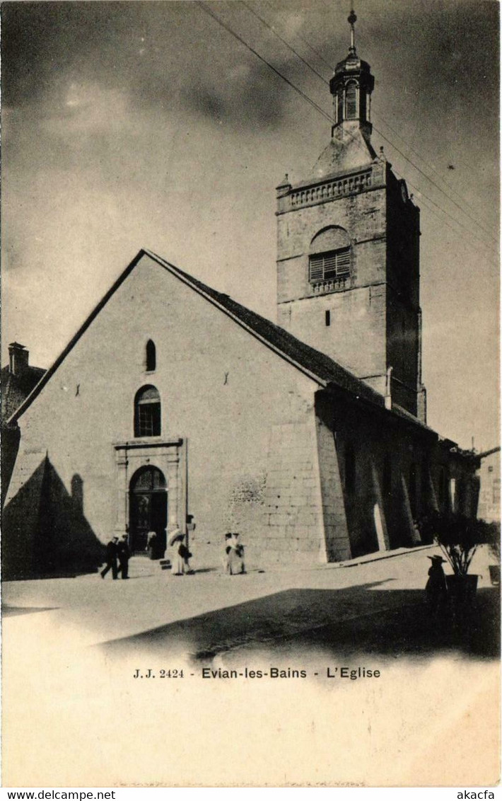 CPA EVIAN-les-BAINS - L'Église (109227)