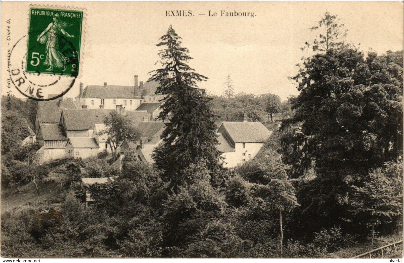 CPA Exmes - Le Faubourg (355953)