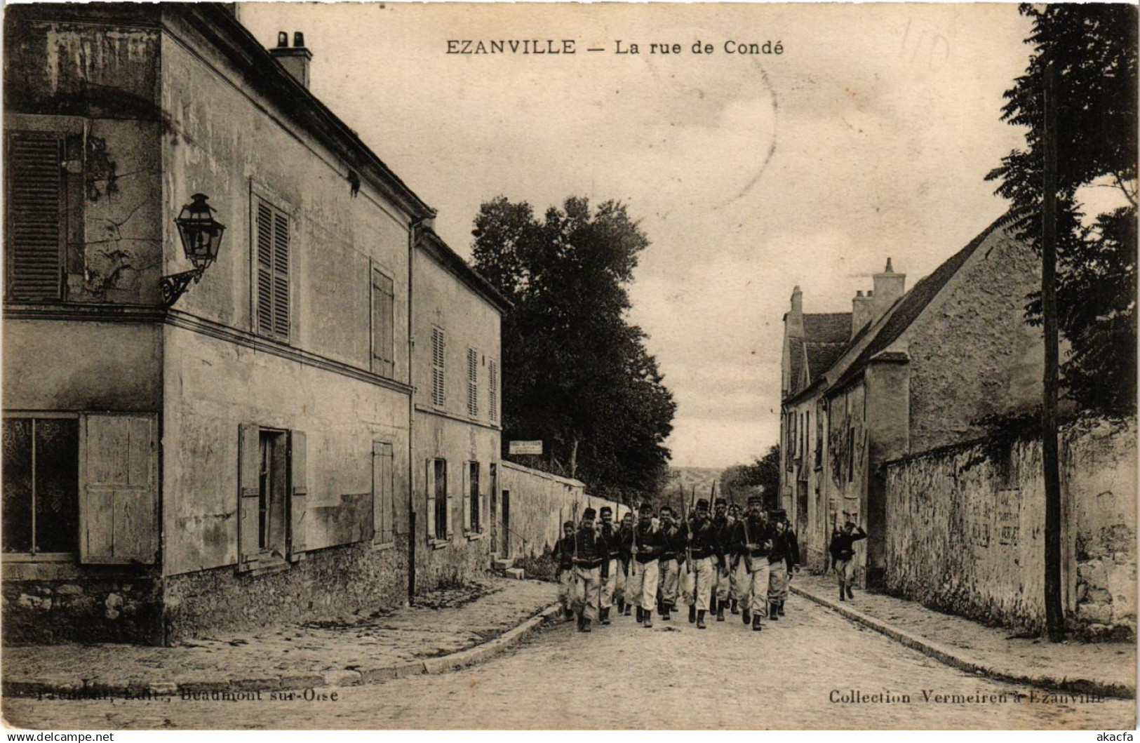 CPA EZANVILLE - La Rou de Conde (380378)