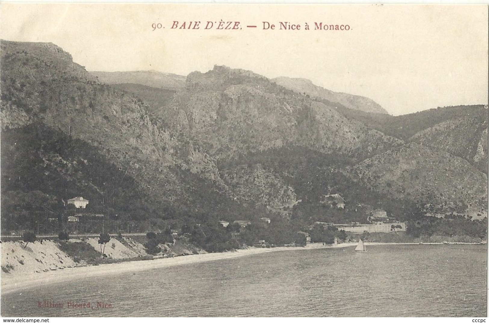 CPA Eze De Nice à Monaco