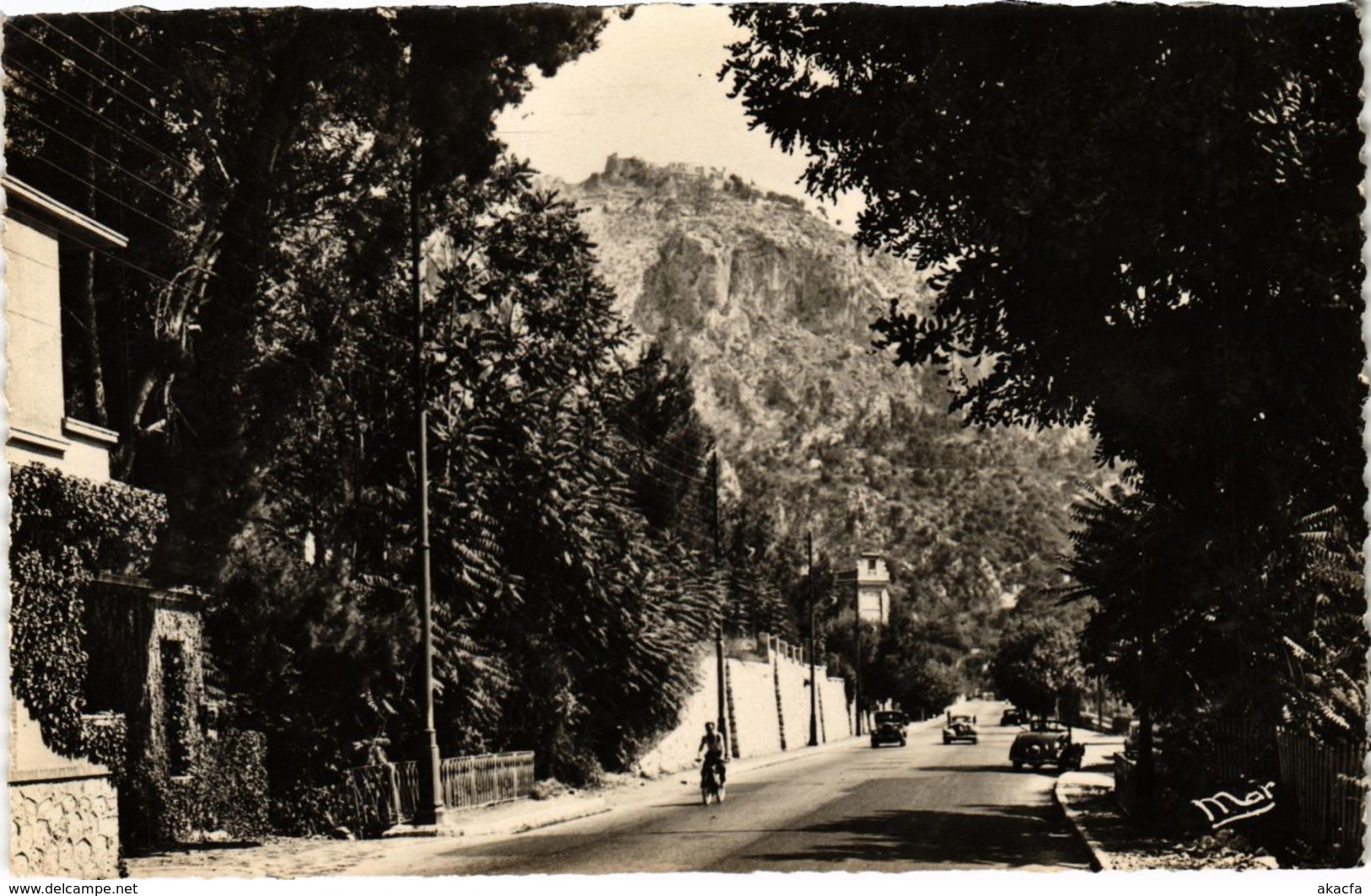 CPA Eze sur Mer Entrée du Village (992491)