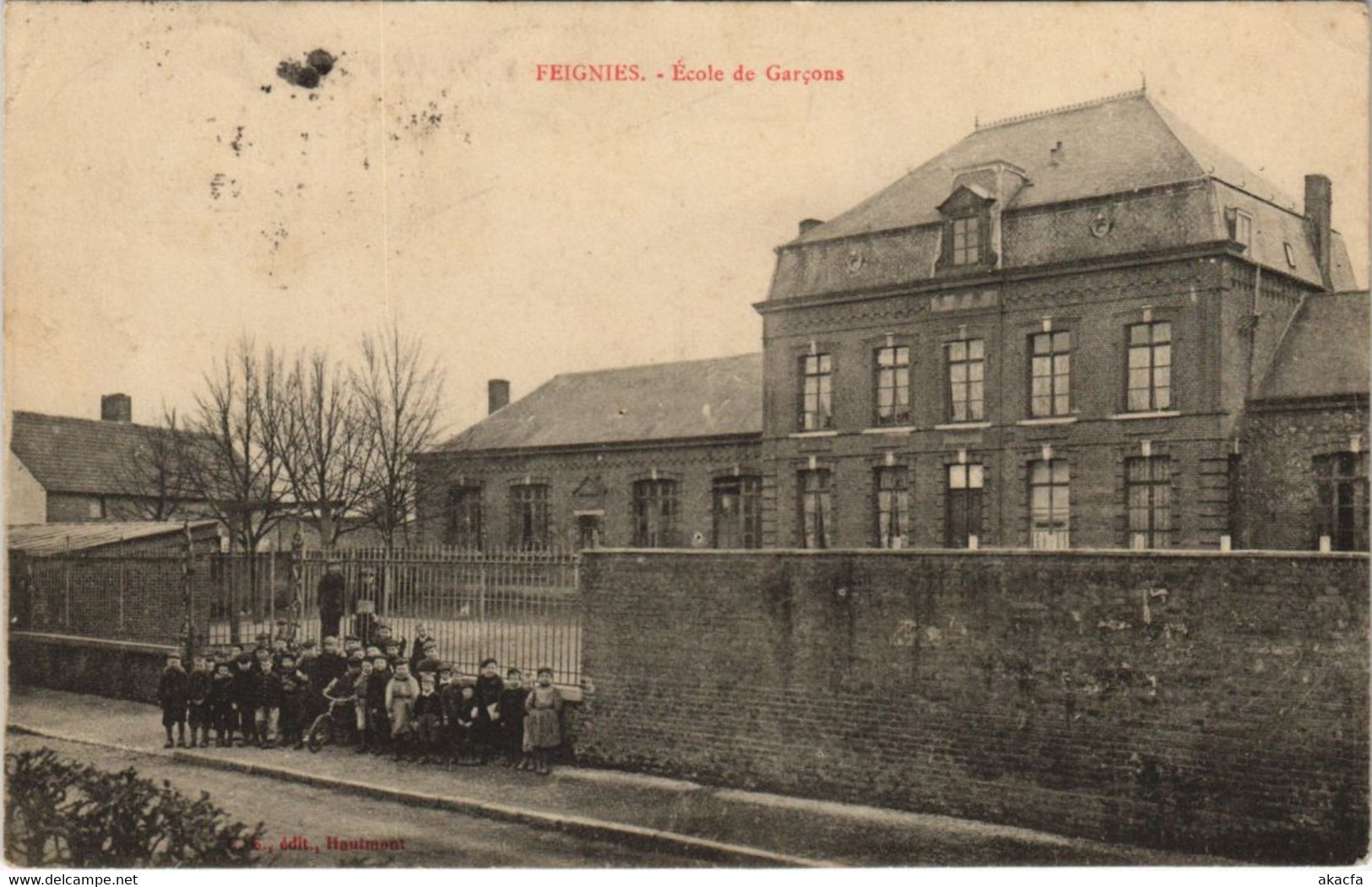 CPA FEIGNIES - École de Garcons (136675)