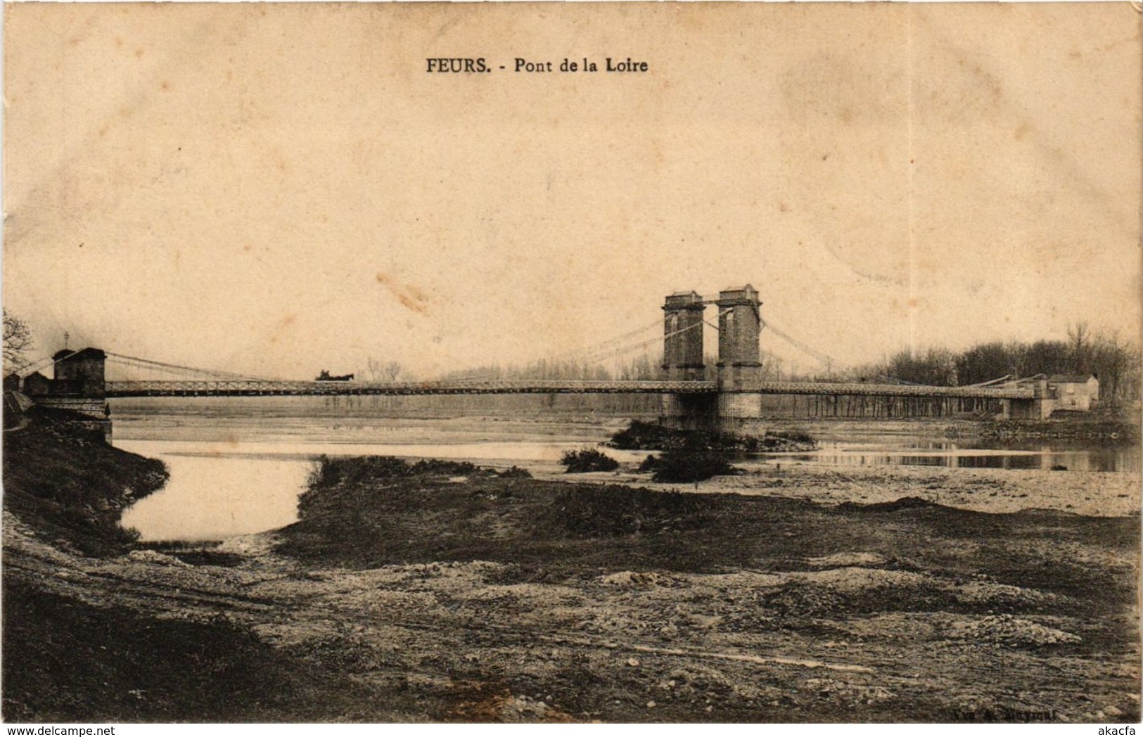 CPA Feurs- Pont de la Loire FRANCE (907104)