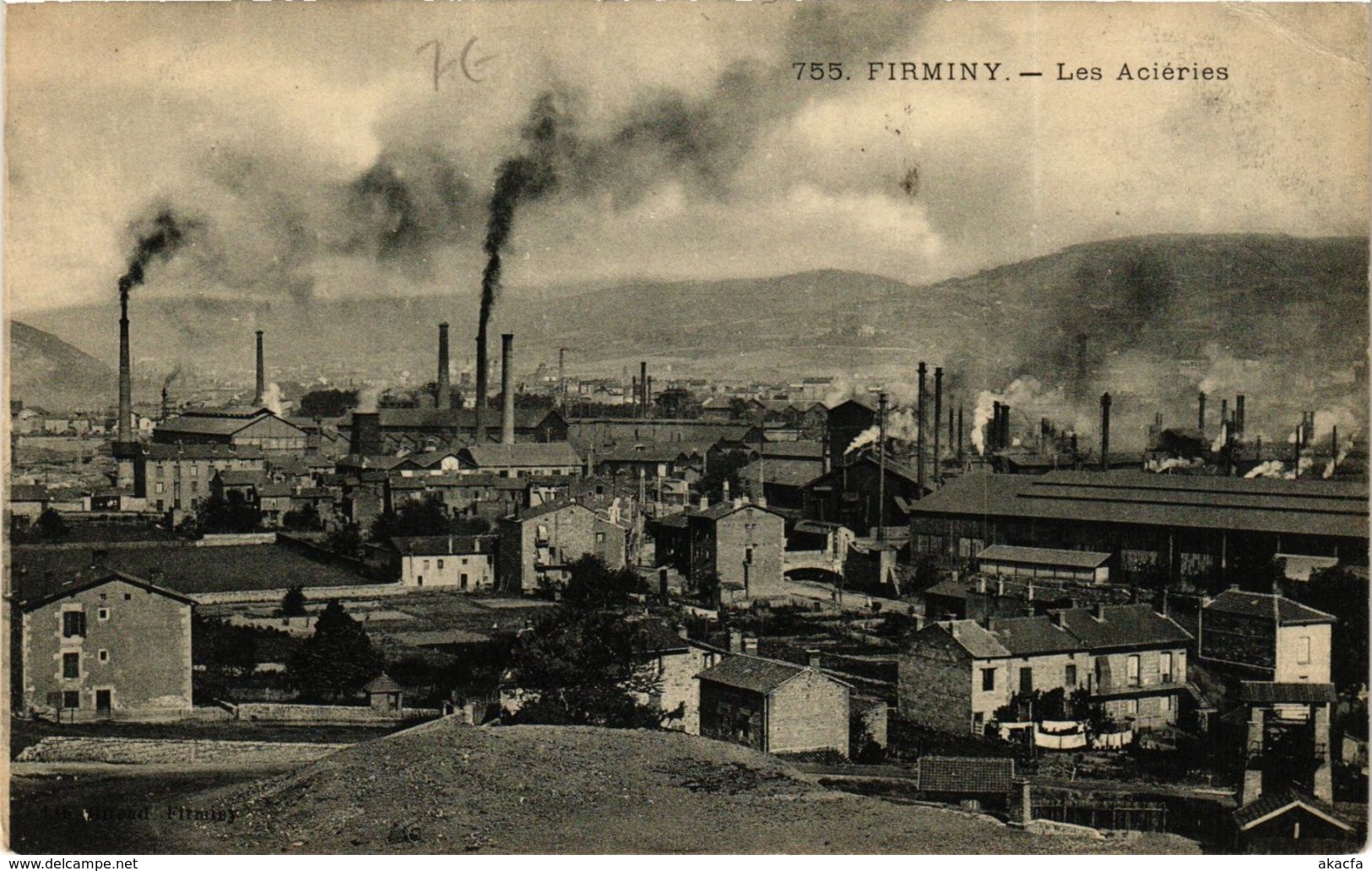 CPA Firminy- Les Acieries FRANCE (907057)