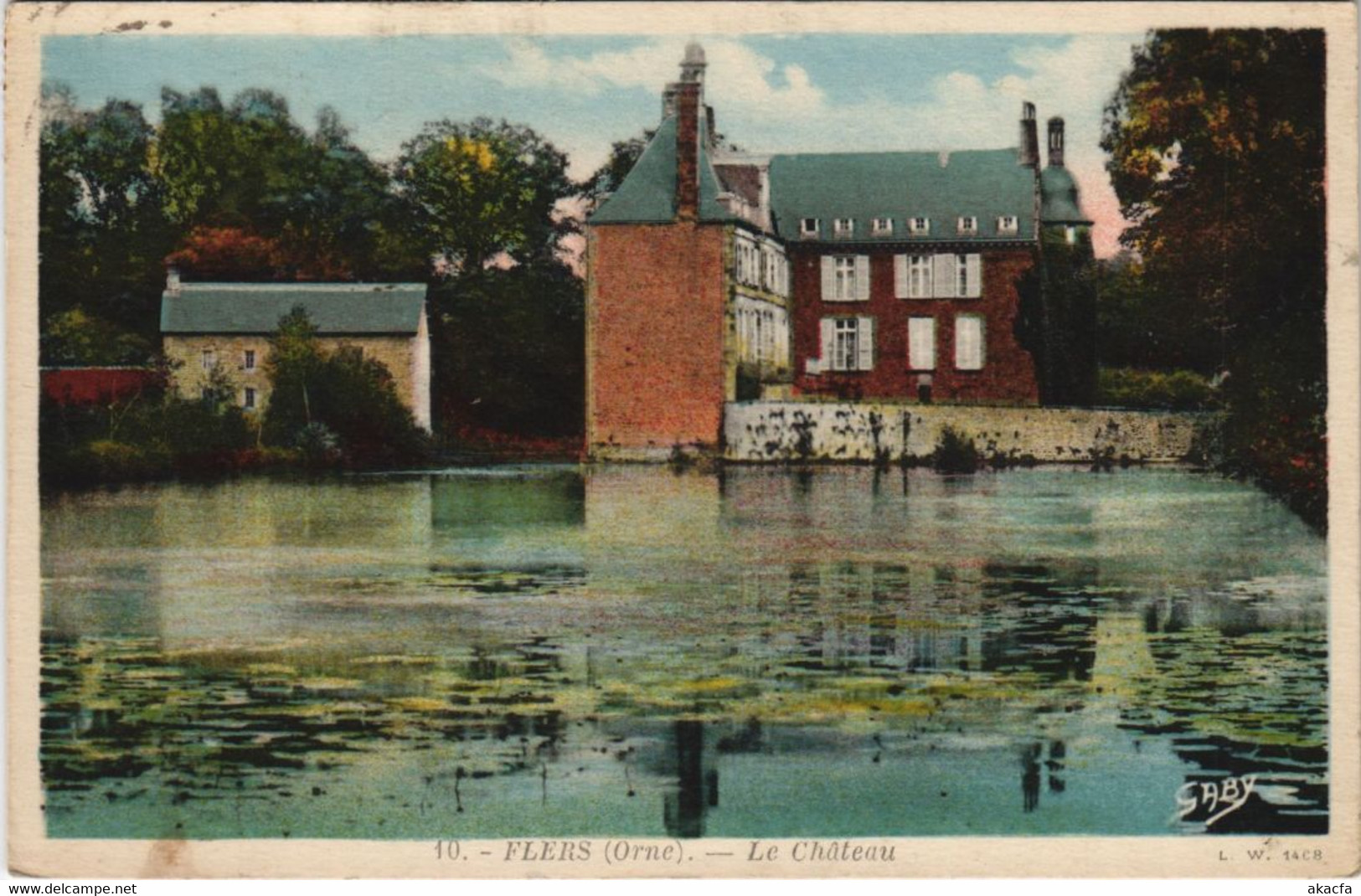 CPA Flers Le Chateau FRANCE (1054117)