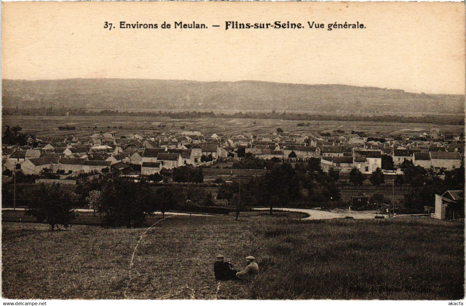 CPA FLINS-sur-SEINE Vue Generale (1385059)