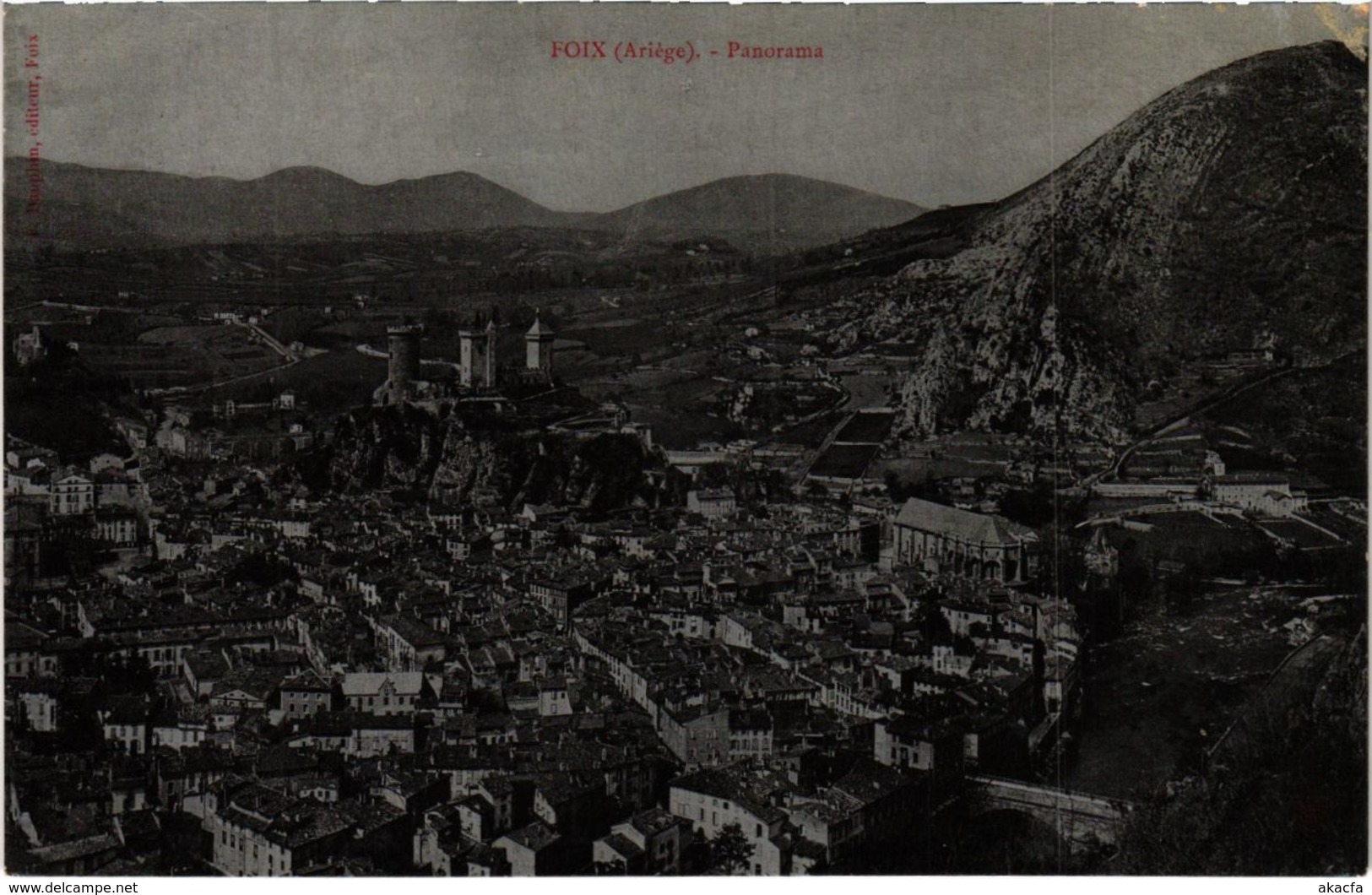 CPA Foix- panorama FRANCE (1040218)