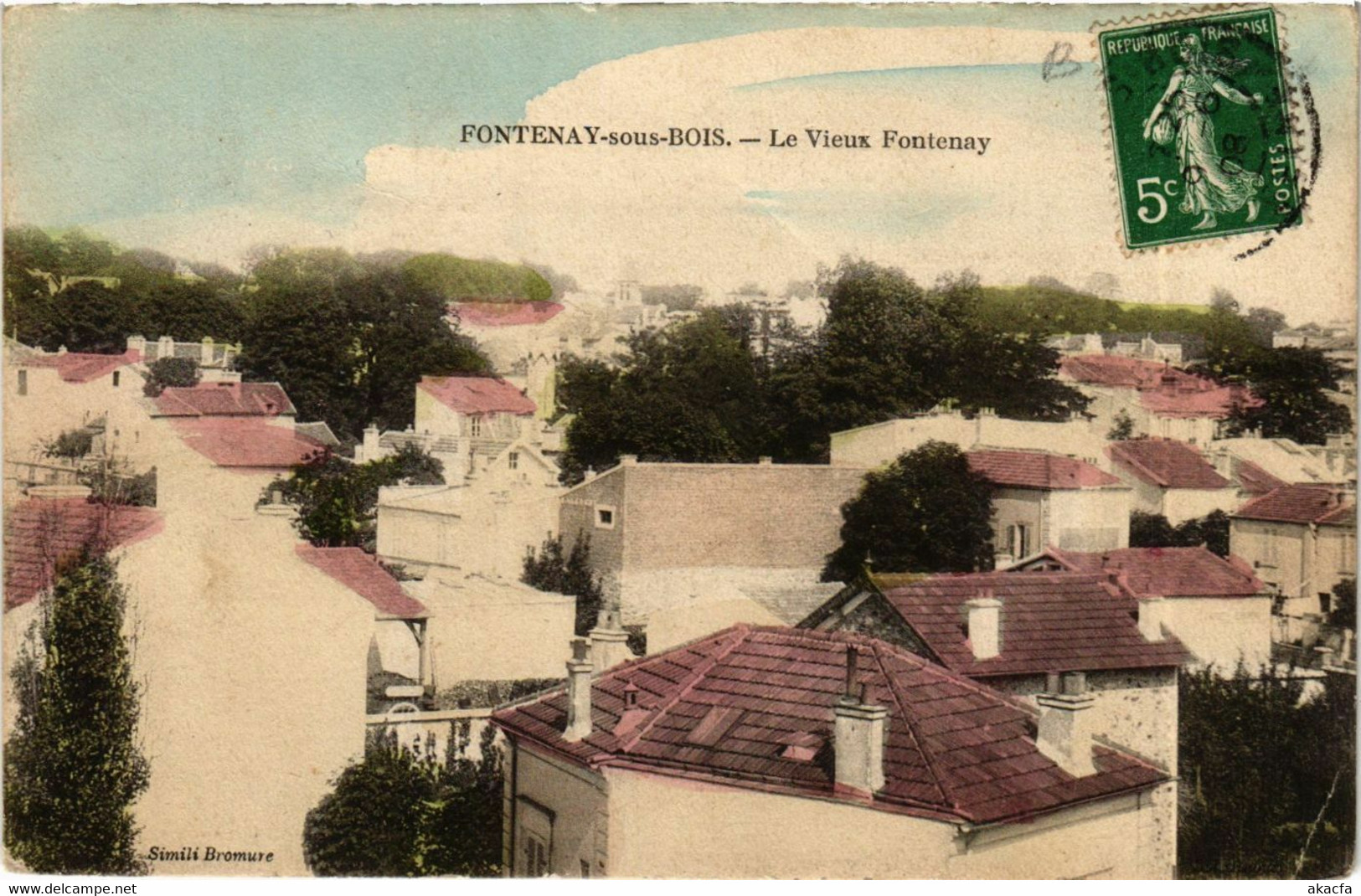 CPA FONTENAY-sous-BOIS - Le Vieux FONTENAY (659551)