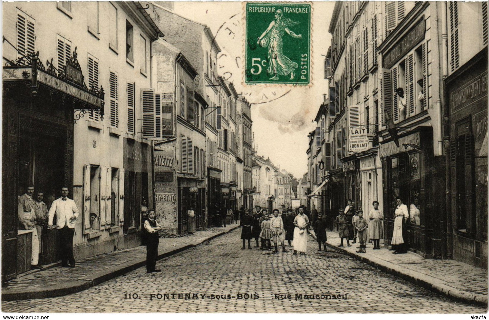 CPA Fontenay-sous-Bois Rue (1391598)