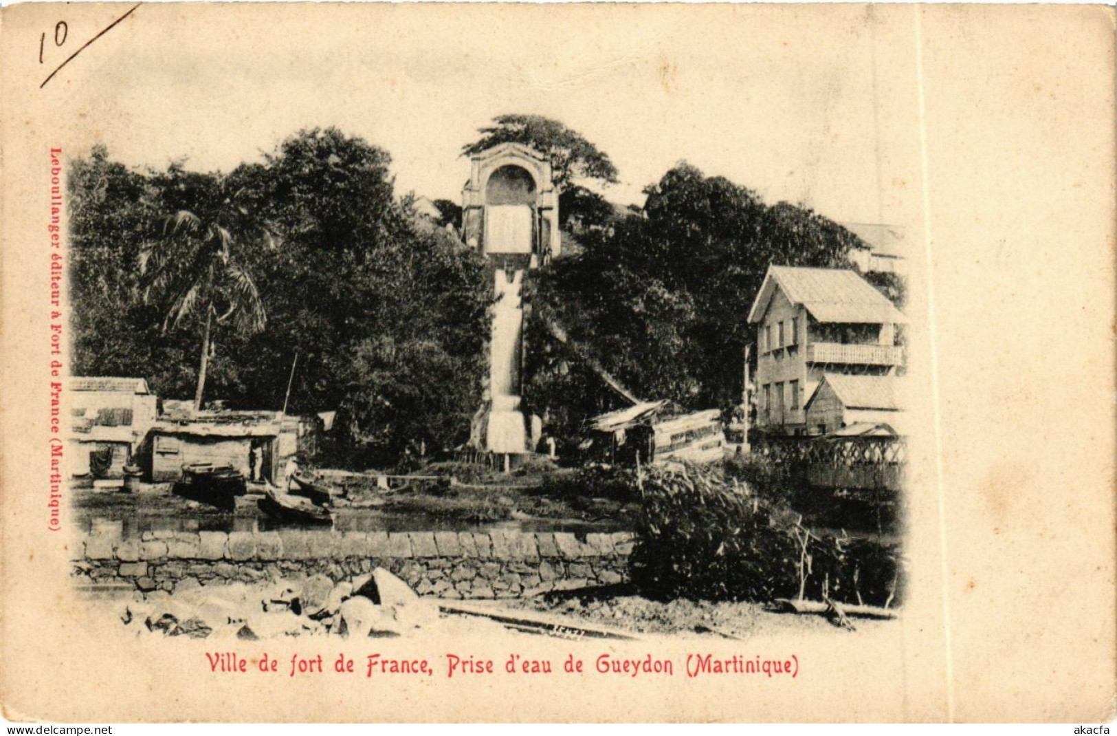 CPA Fort de France Ville de Fort de France MARTINIQUE (872290)