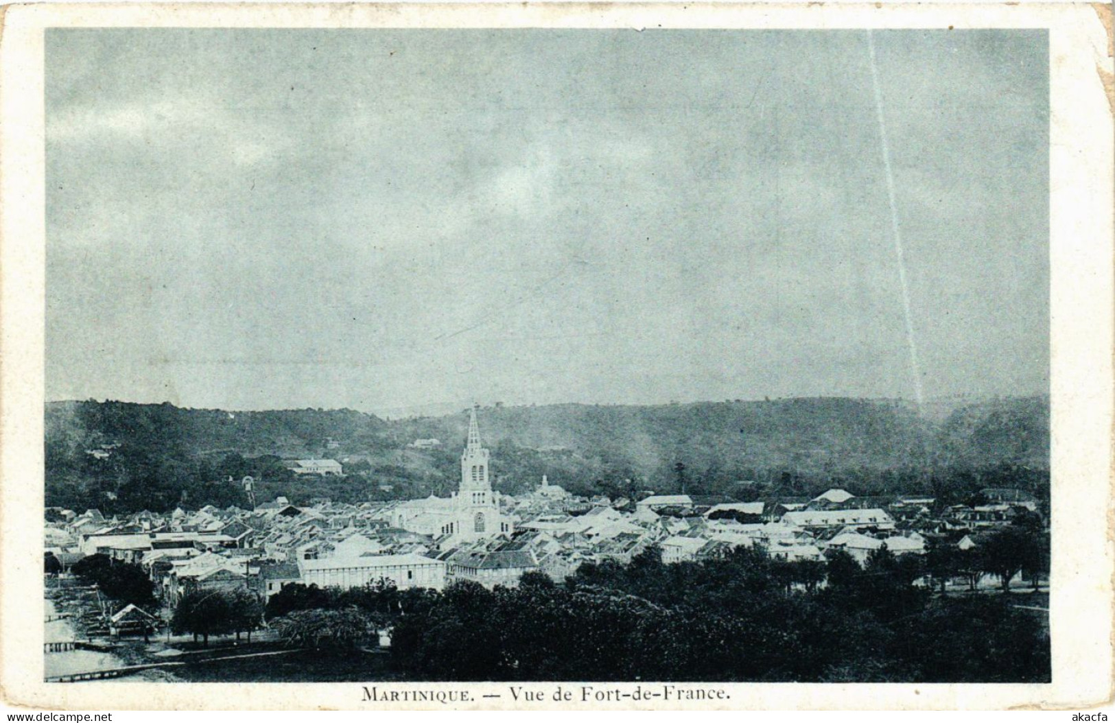 CPA Fort de France Vue de Fort de France MARTINIQUE (872311)