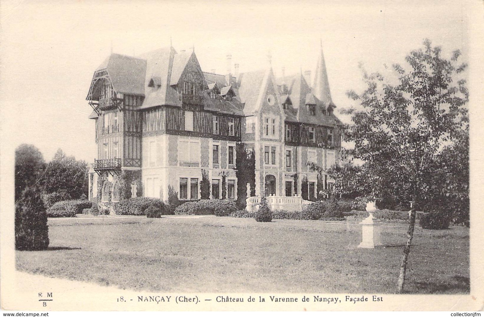 CPA FRANCE 18 "Nançay, chateau de la Varenne de Nancay"