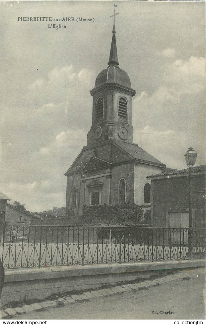 / CPA FRANCE 55 "Pierrefitte sur Aire, l'église"