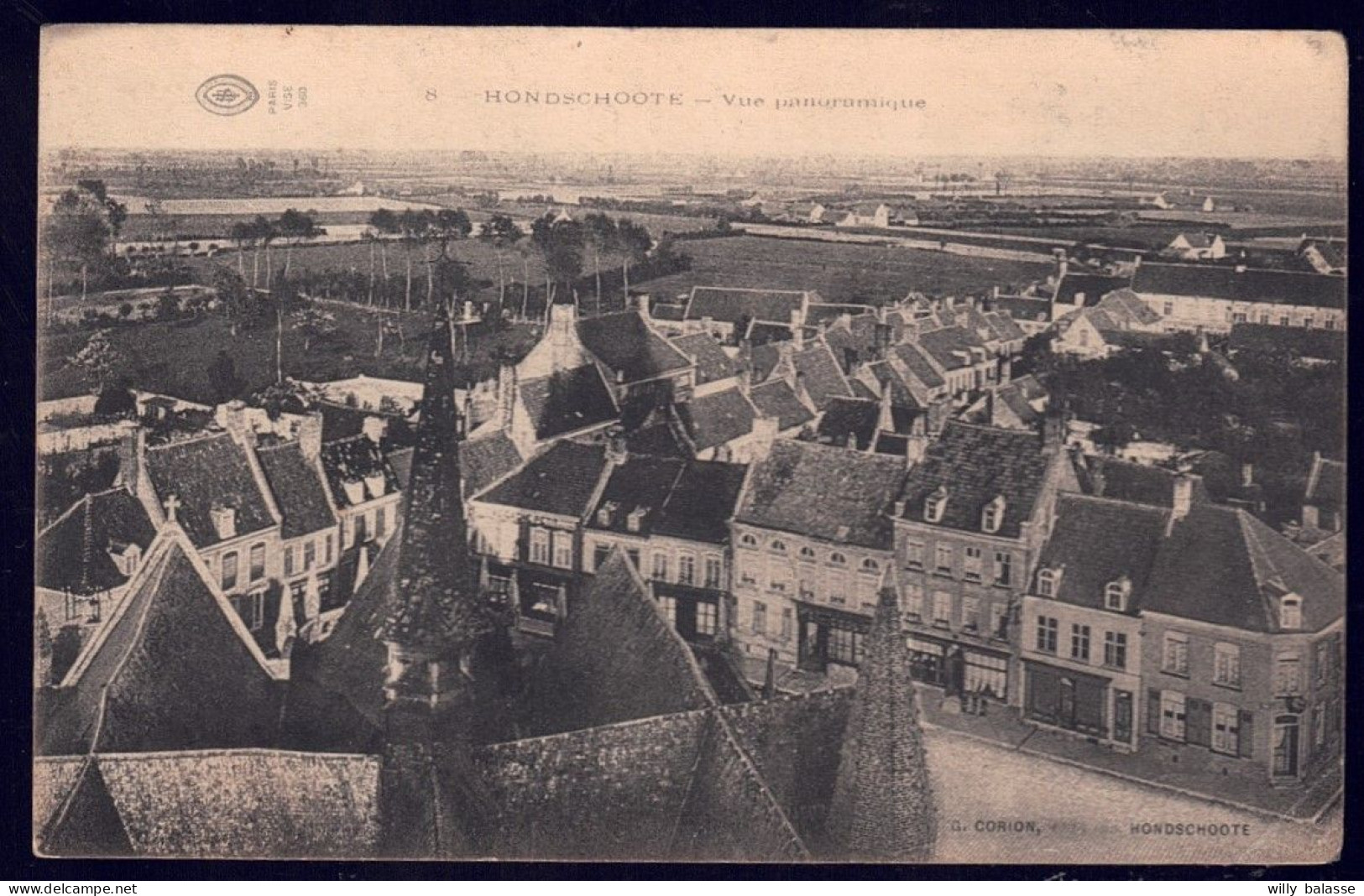 +++ CPA - France 59 - HONDSCHOOTE - HONDSHOOTE - Vue panoramique  //