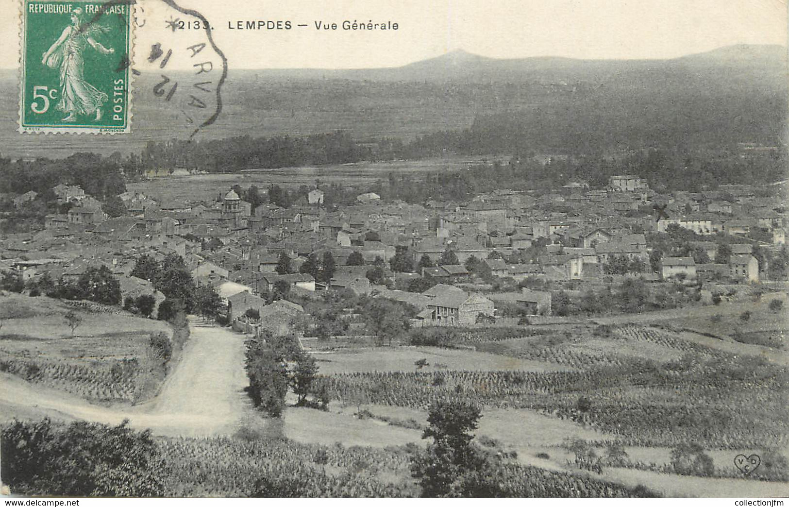 CPA FRANCE 63 " Lempdes, Vue générale"