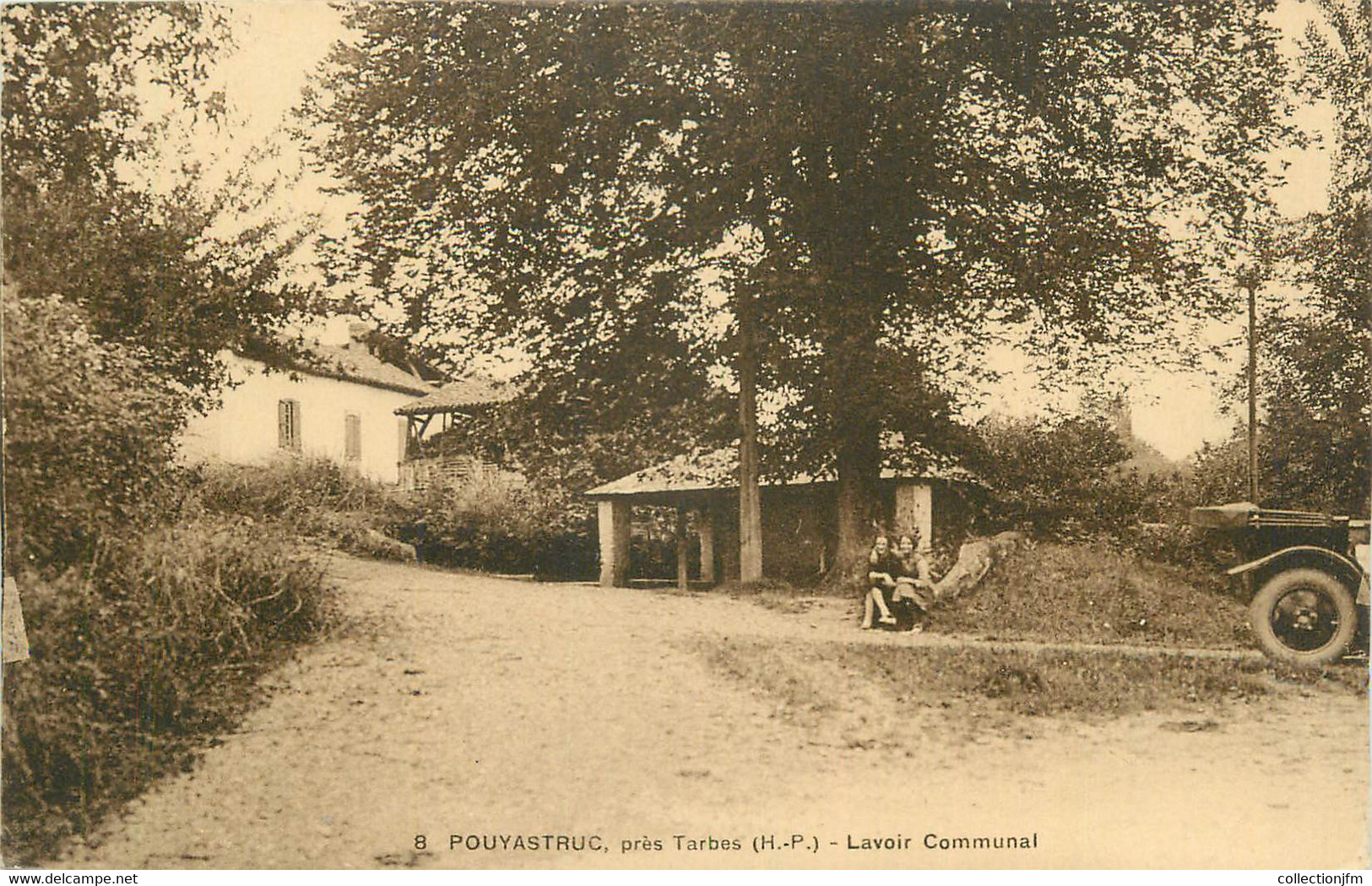 CPA FRANCE 65 "Pouyastruc, Lavoir communal".