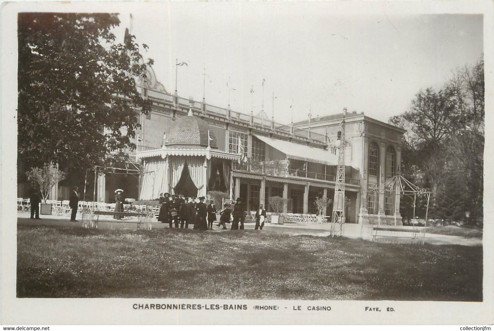 CPA FRANCE 69 "Charbonnière les Bains, le casino"