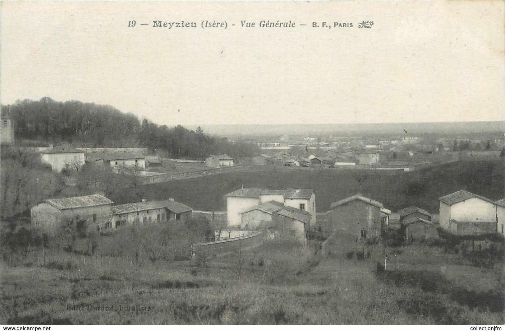 CPA FRANCE 69 " Meyzieu, Vue générale"