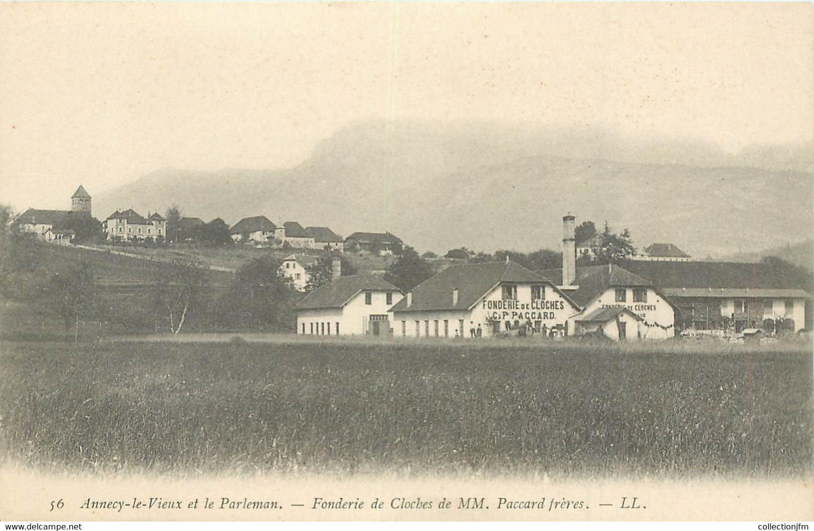 CPA FRANCE 74 "Annecy le Vieux, Fonderie de Cloches"