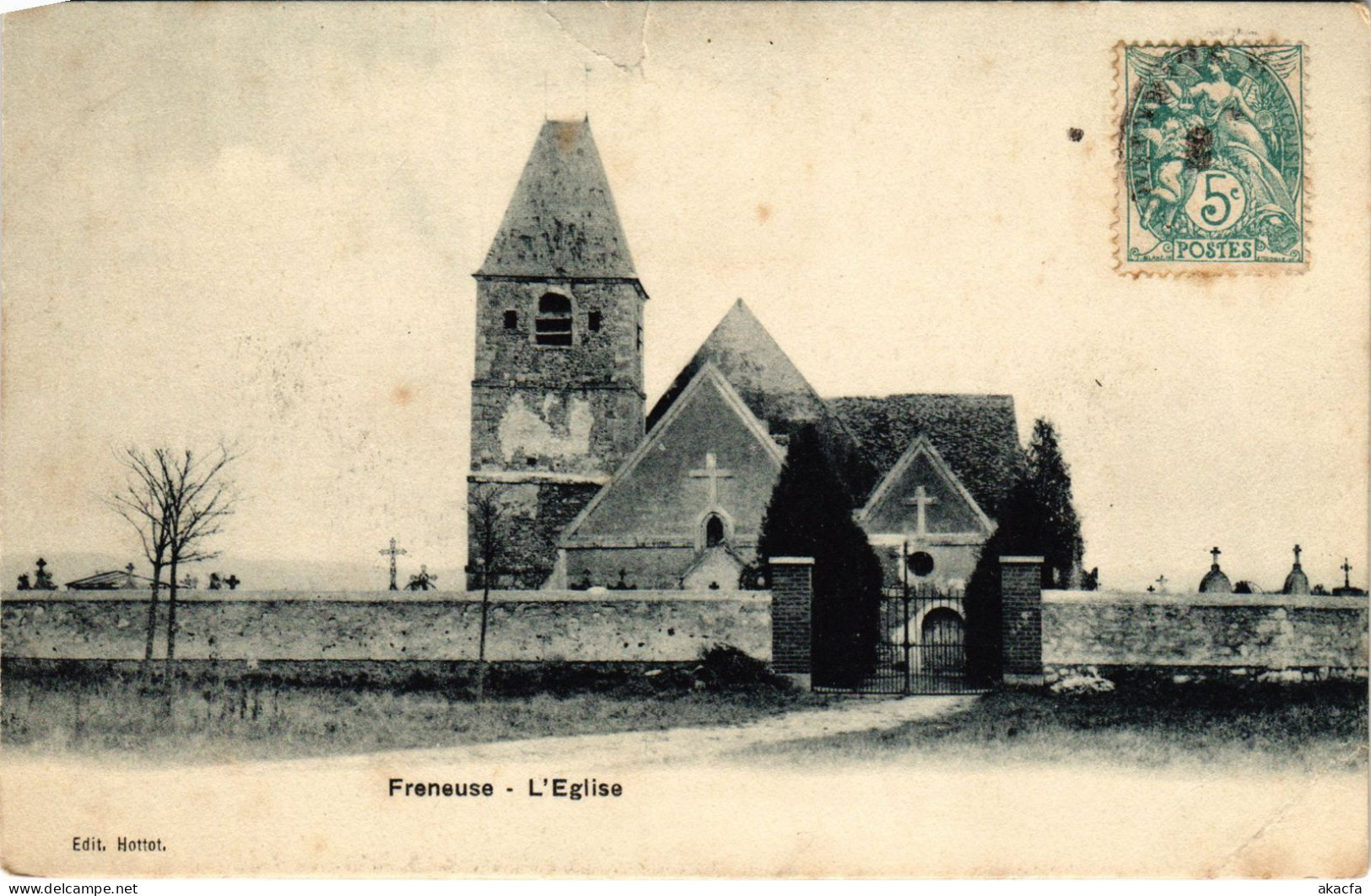 CPA FRENEUSE Eglise (1412108)