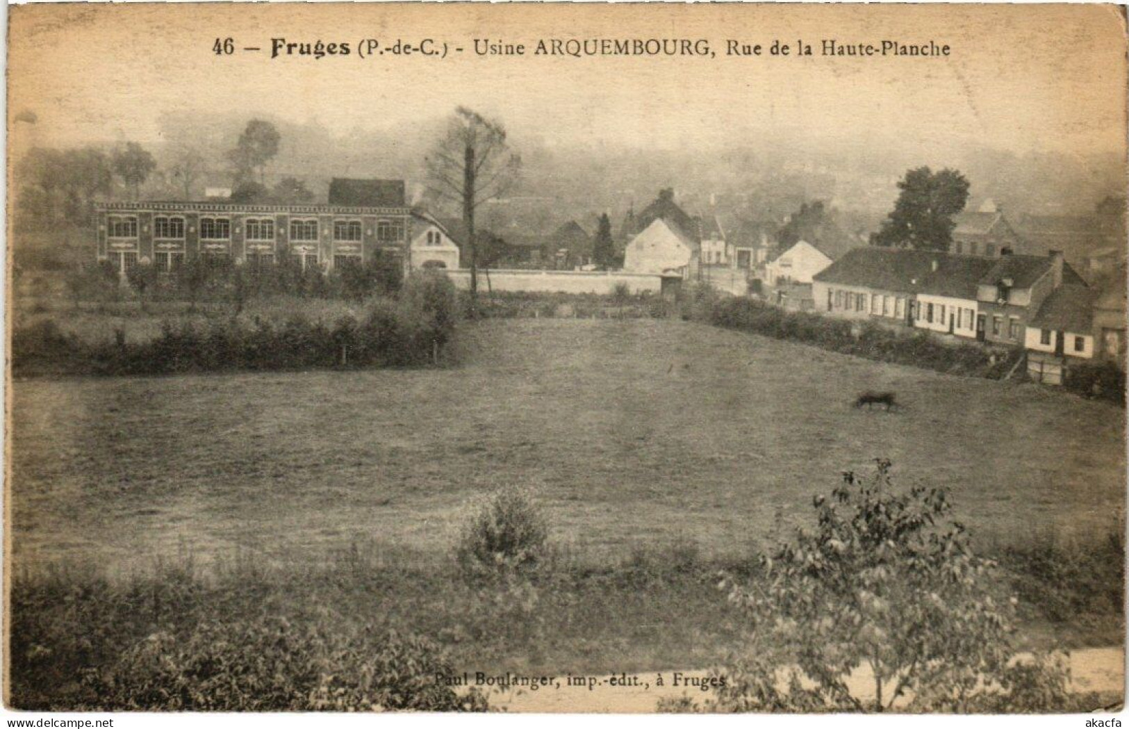 CPA Fruges - Usine Arquembourg (989016)