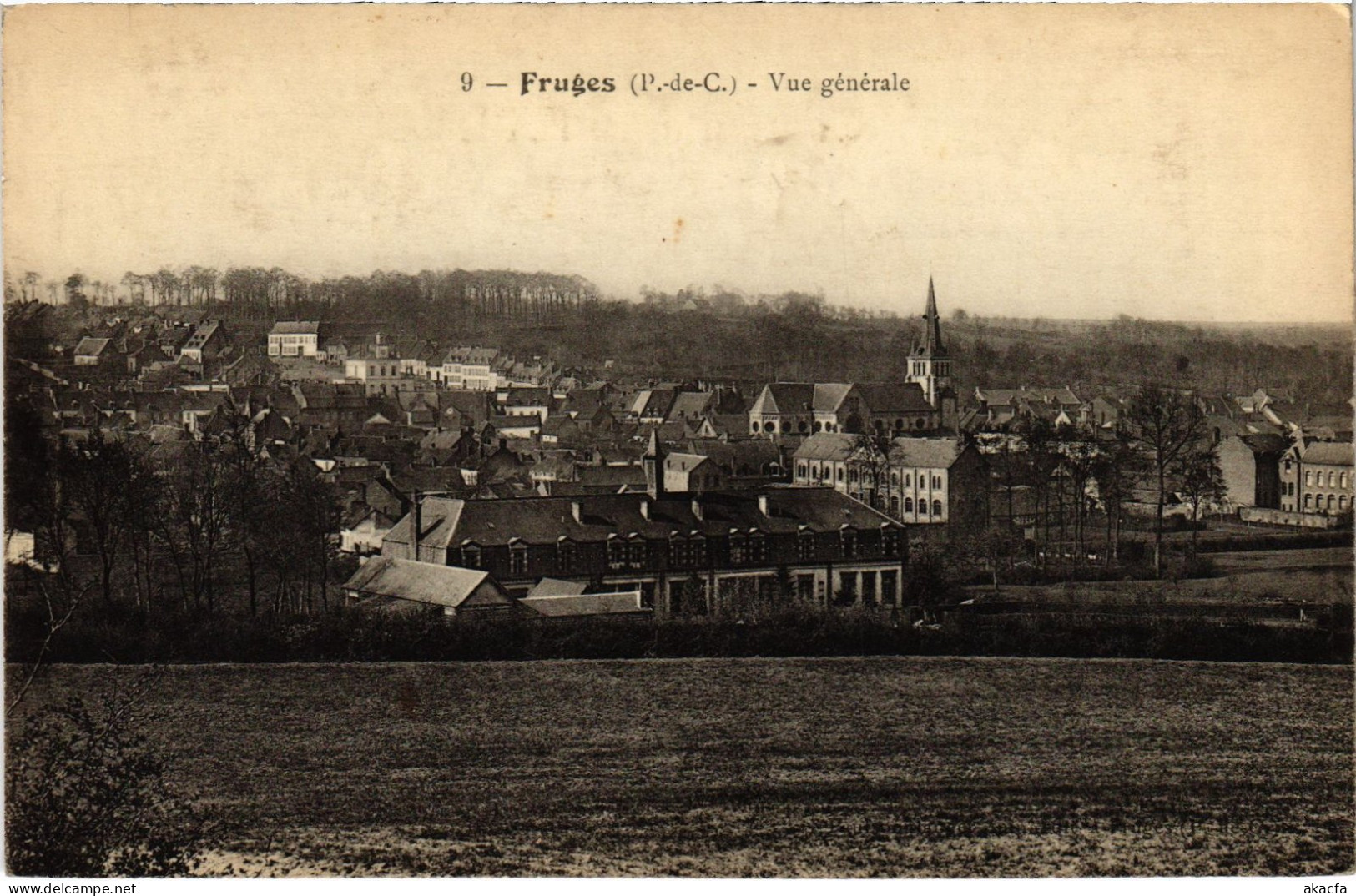 CPA Fruges vue générale (1278694)