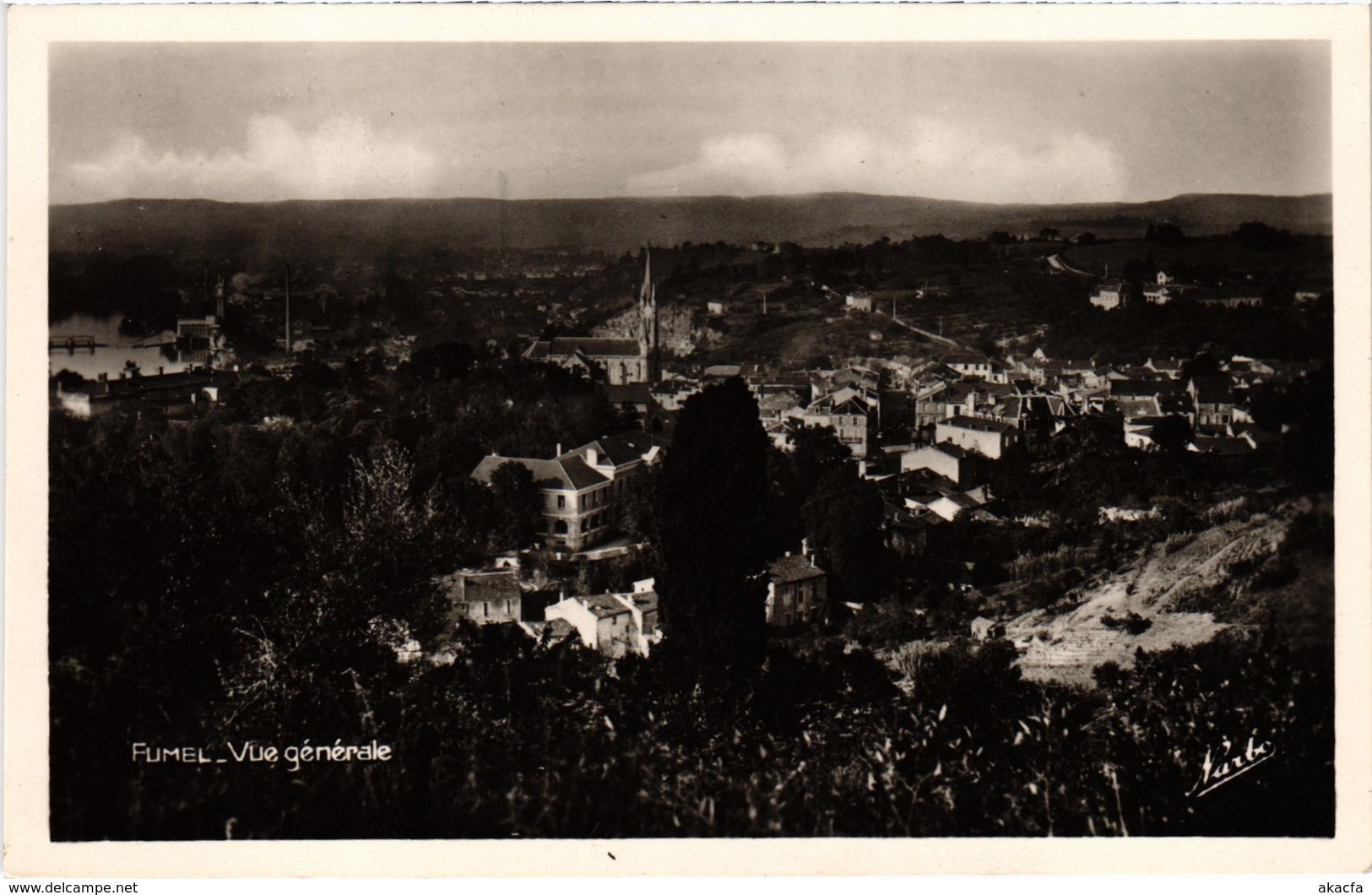 CPA FUMEL Vue générale (89852)