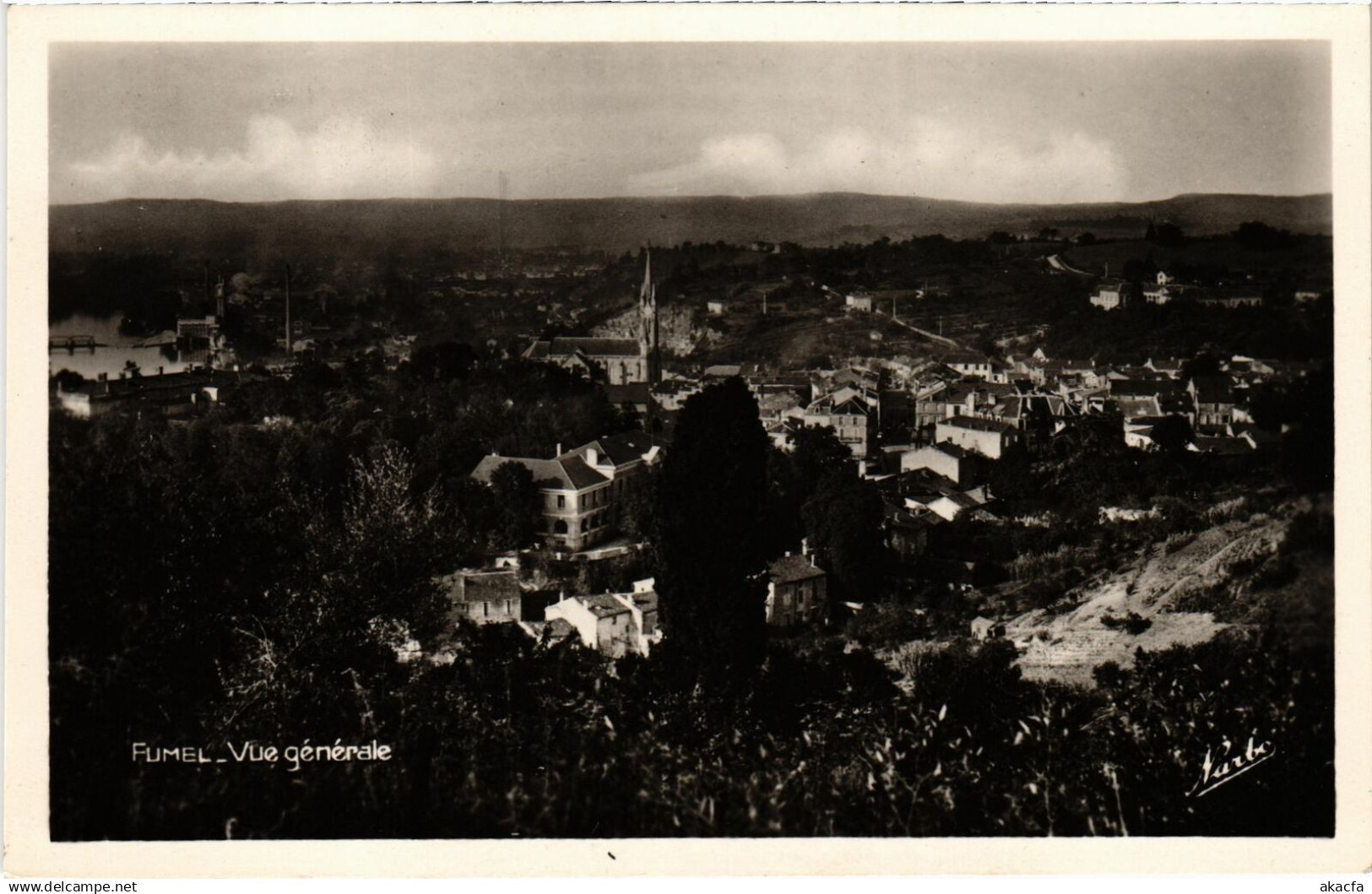 CPA FUMEL Vue générale (89852)