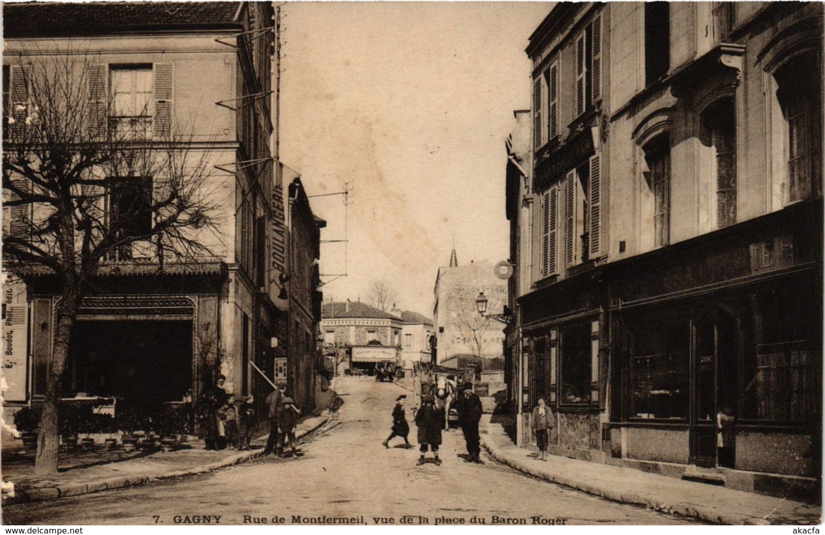 CPA GAGNY Rue de Montfermeil (869137)