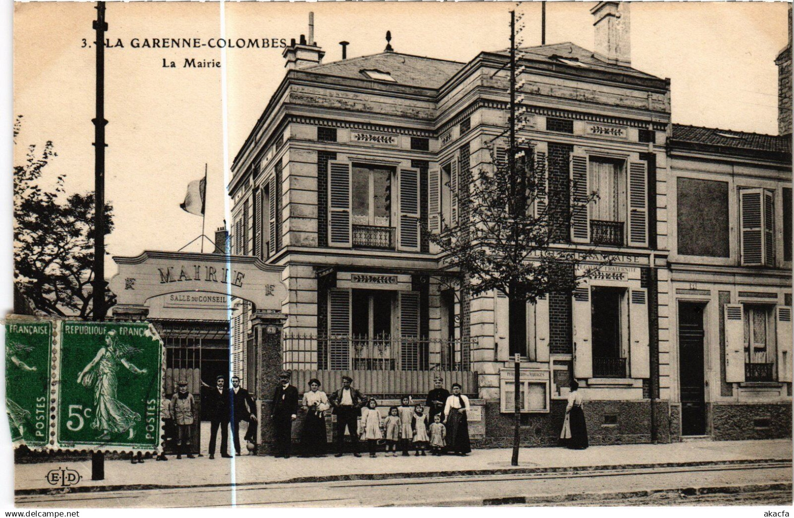 CPA Garenne-Colombes La Mairie (1277086)