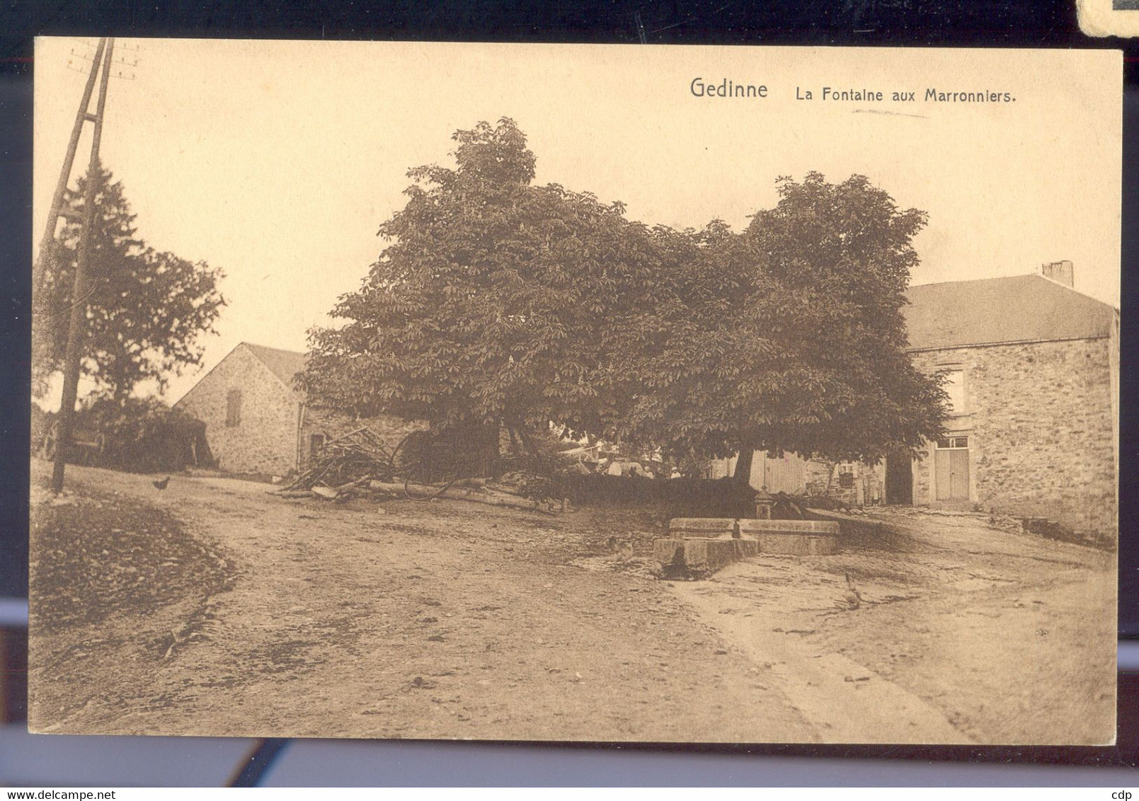 cpa gedinne  fontaine