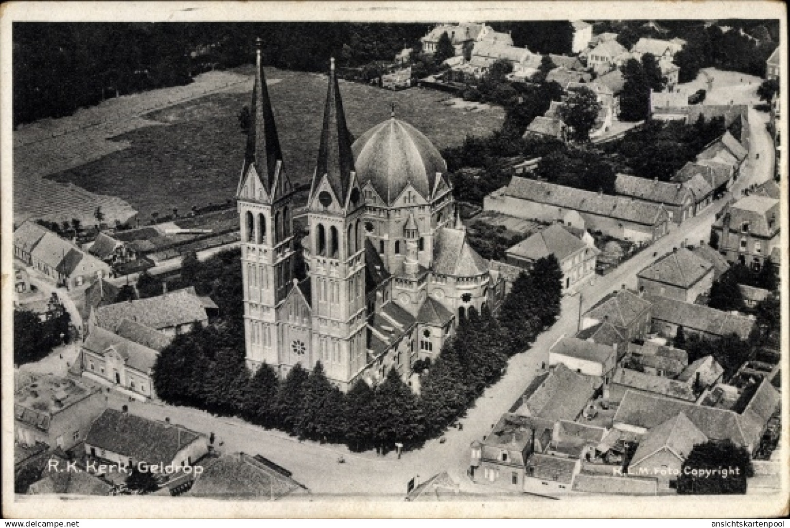 CPA Geldrop Nordbrabant, R. K. Kerk