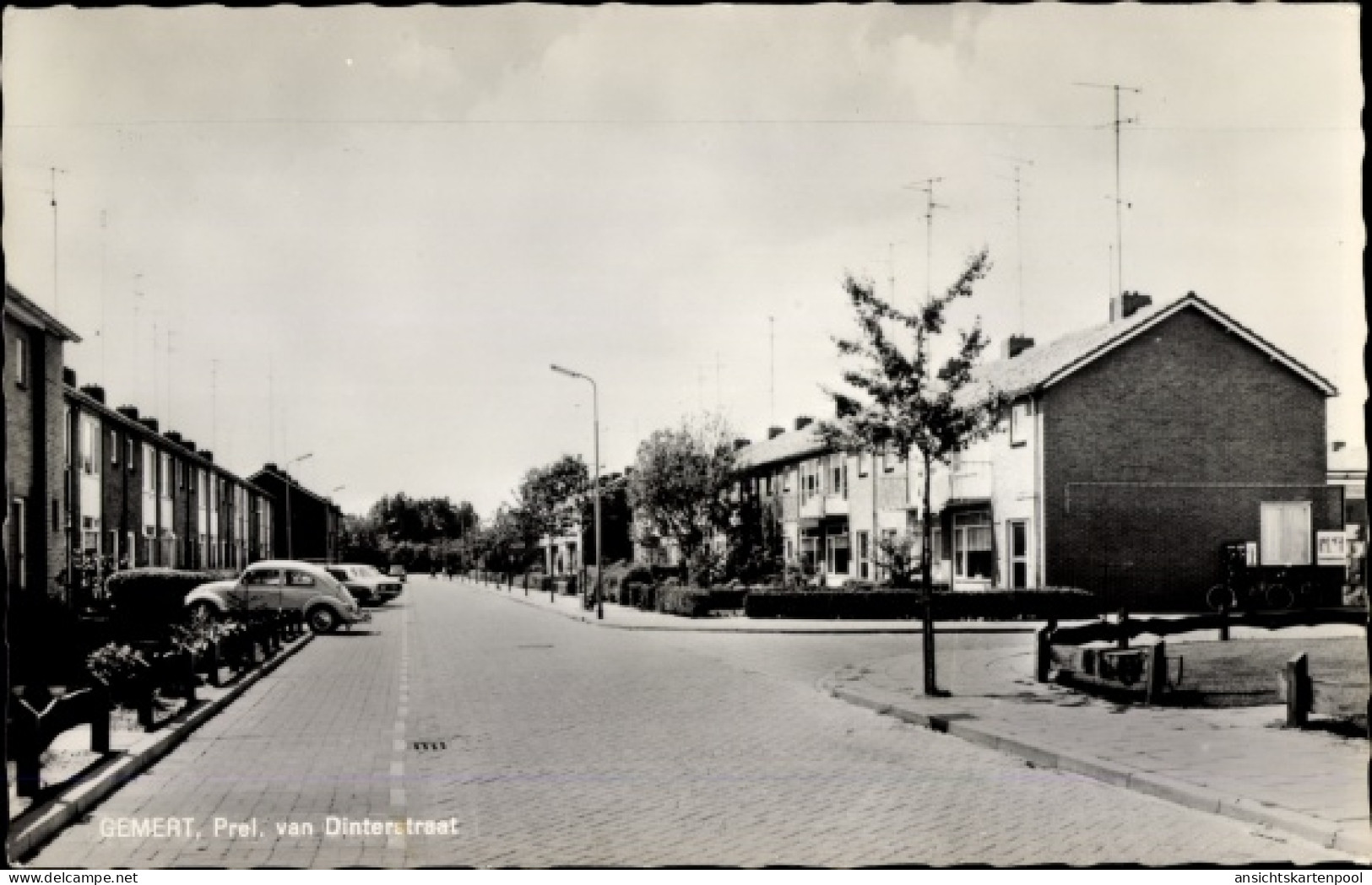 CPA Gemert Bakel Nordbrabant Niederlande, Prel. van Dinterstraat