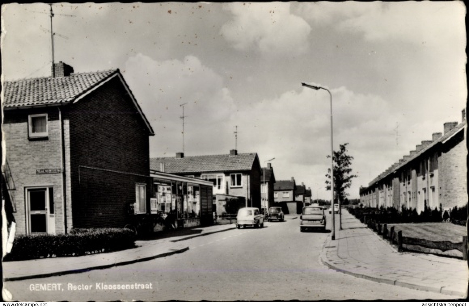 CPA Gemert Bakel Nordbrabant Niederlande, Rector Klaassenstraat