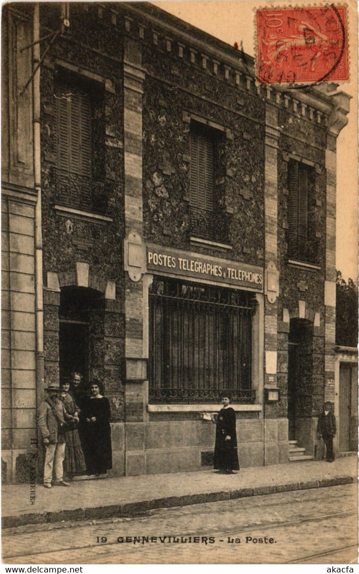 CPA Gennevilliers - La Poste (987078)