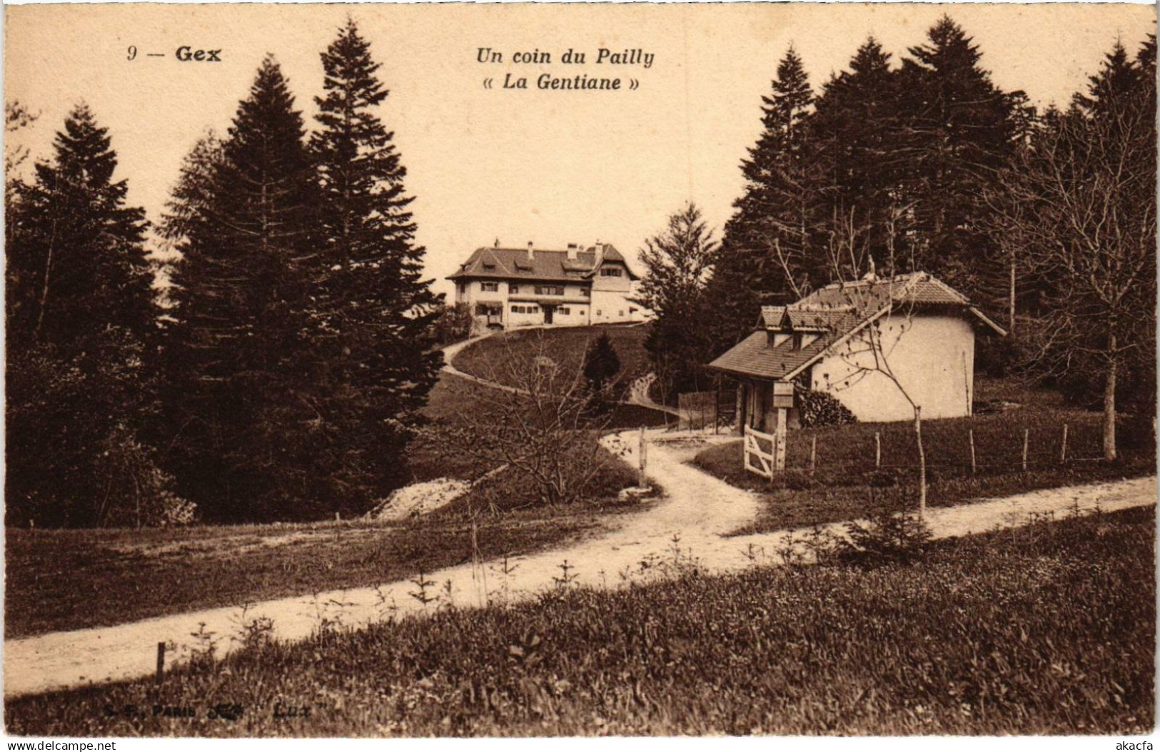 CPA GEX - Un coin du Pailly (89109)