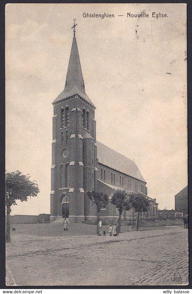 +++ CPA - GHISLENGHIEN - Enghien - Edingen - Nouvelle Eglise  //