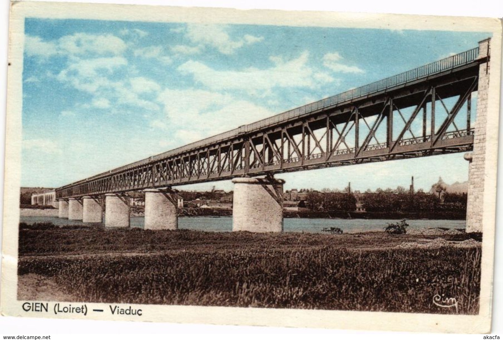 CPA GIEN-Viaduc (266042)