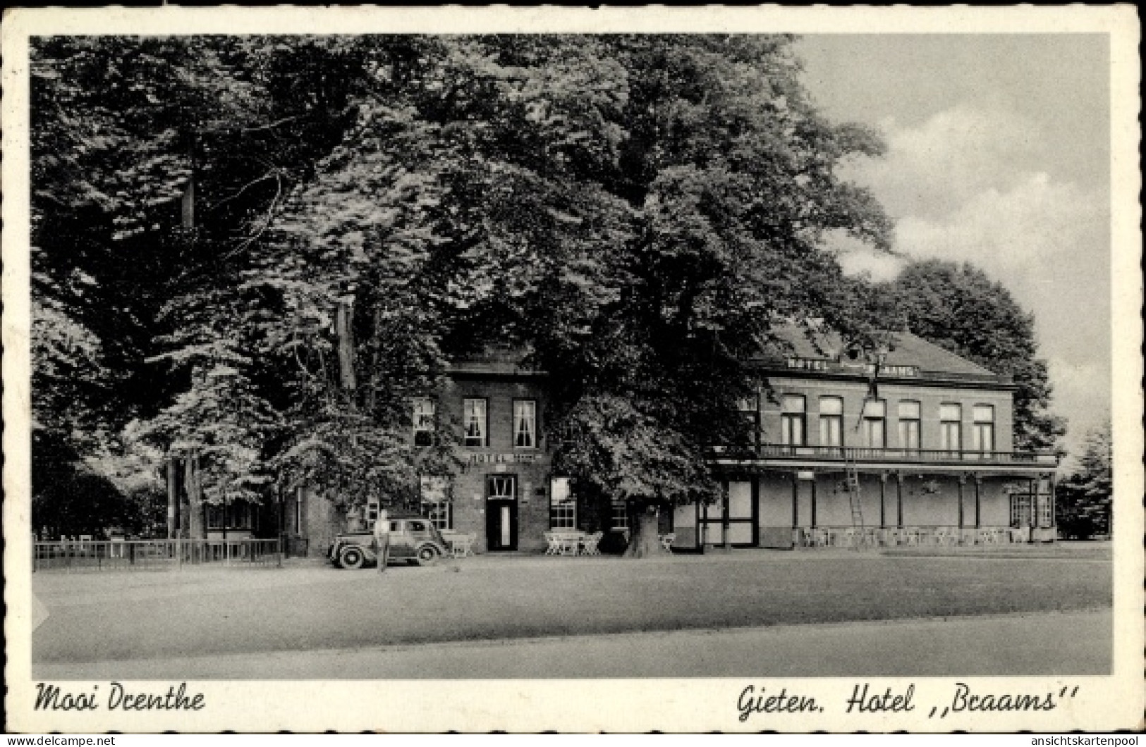 CPA Gieten Drenthe Niederlande, Hotel Braams