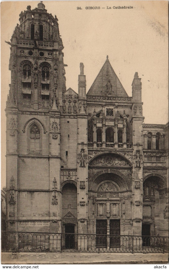 CPA GISORS - La Cathedrale (128914)