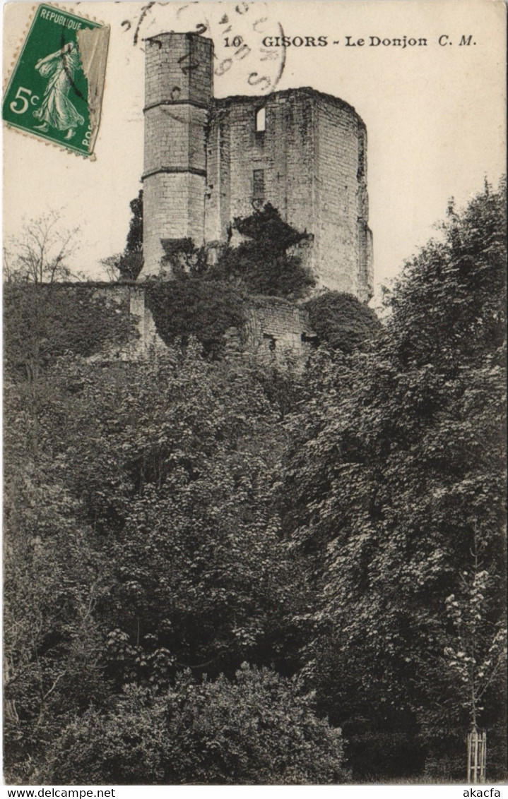 CPA GISORS - Le Donjon (128965)