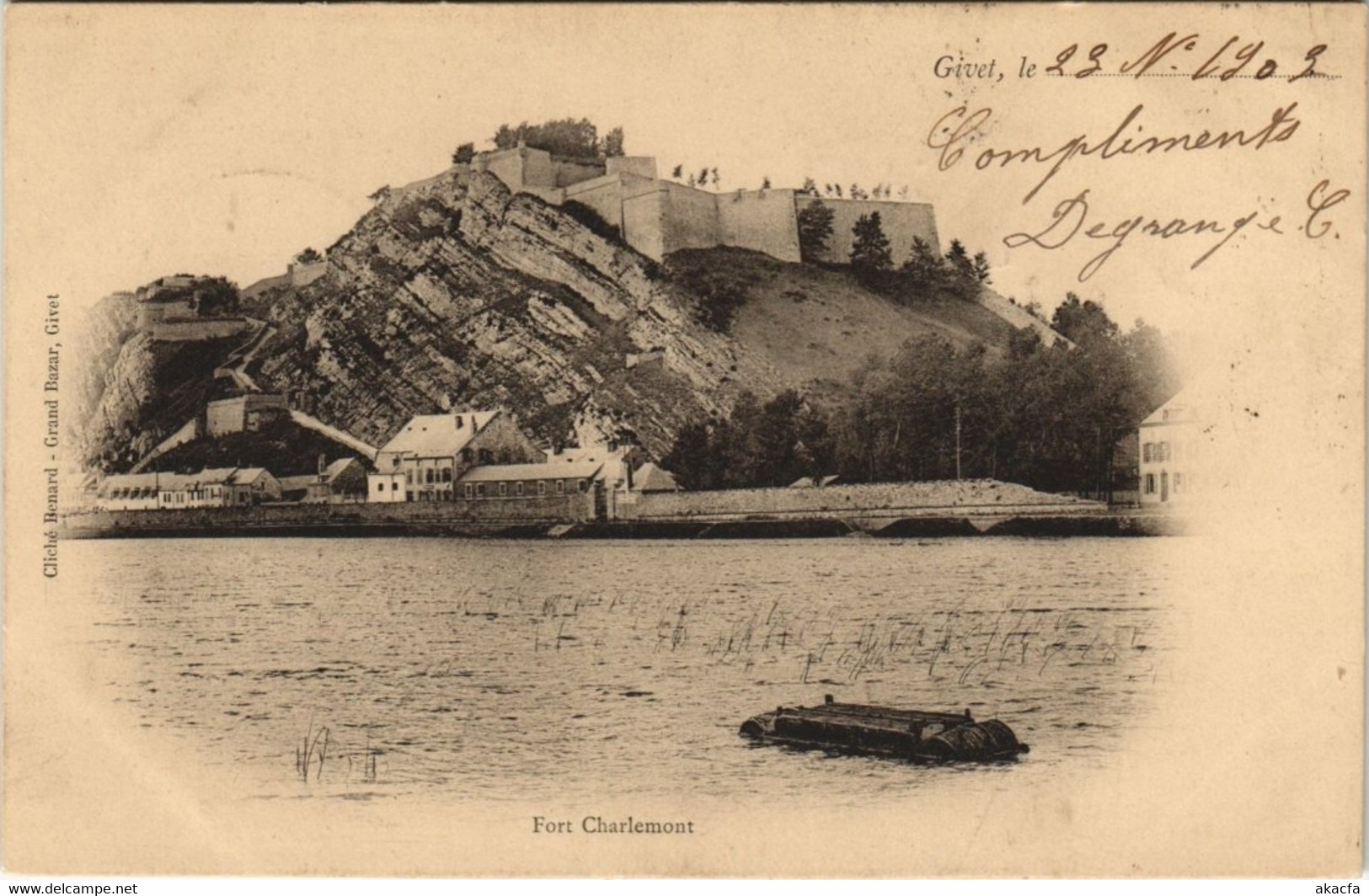 CPA GIVET - fort charlemont (147850)