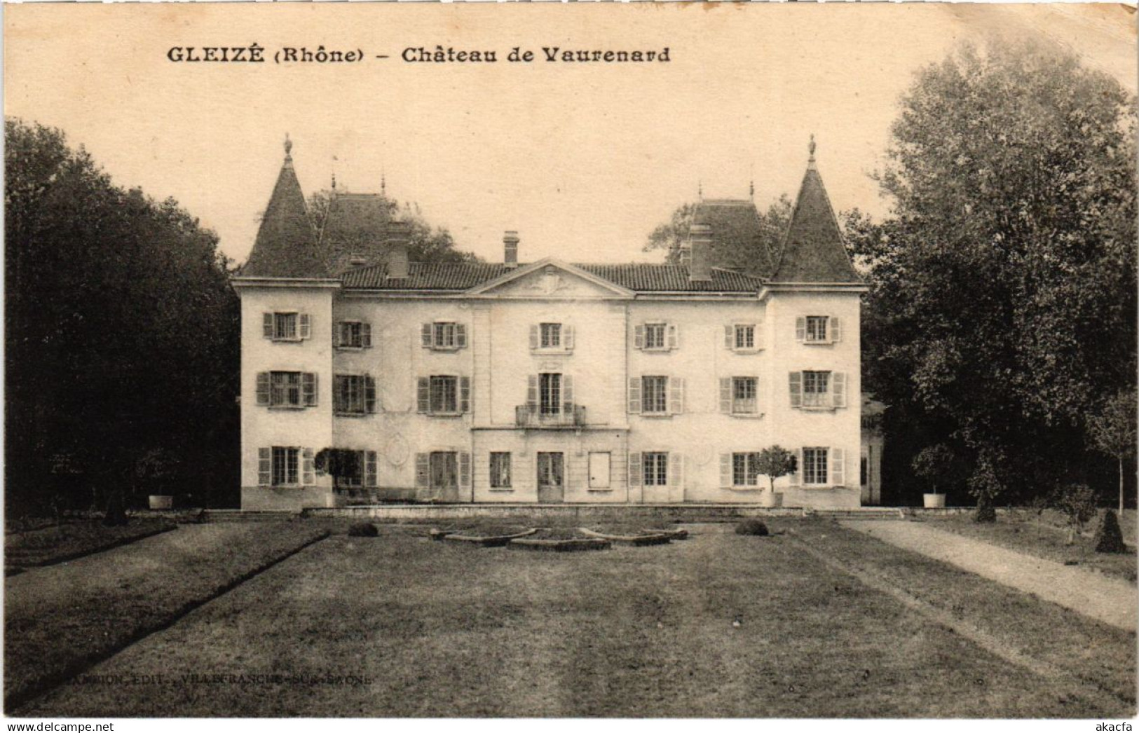 CPA Gleize - Chateau de Vaurenard (1036148)