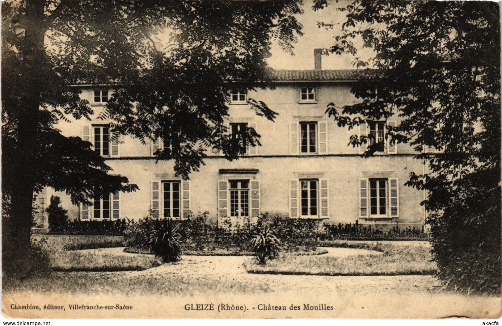 CPA Gleize - Chateau des Mouilles (1035809)