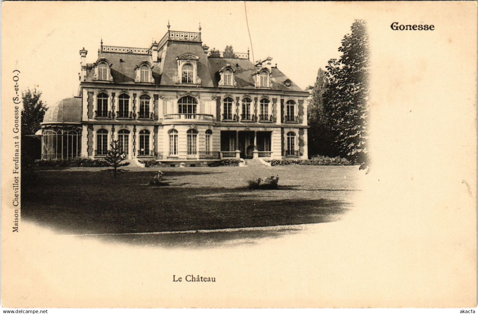 CPA Gonesse Le Chateau (1318155)